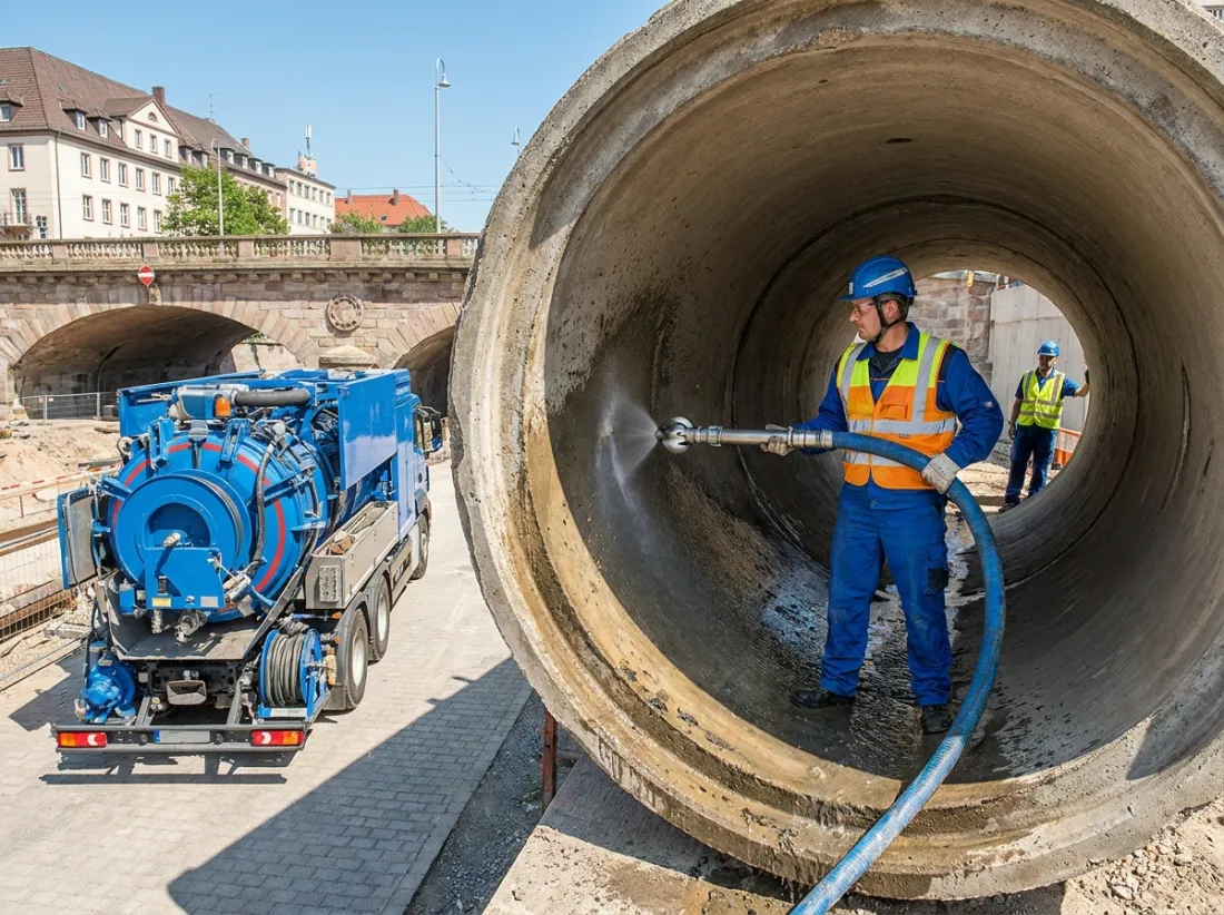 Curage de canalisation